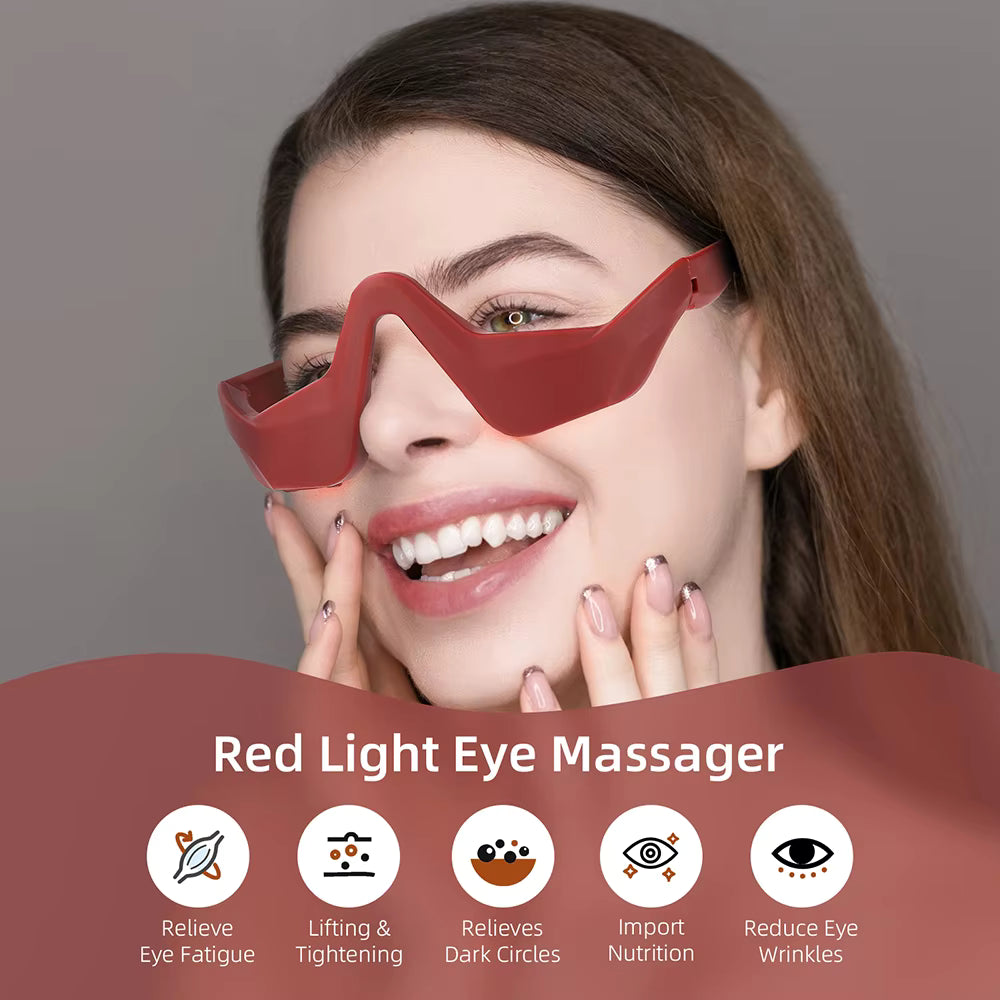 Smart Micro-Current Eye Rejuvenation Glasses – Anti-Dark Circle & Eye Bag Relief Device
