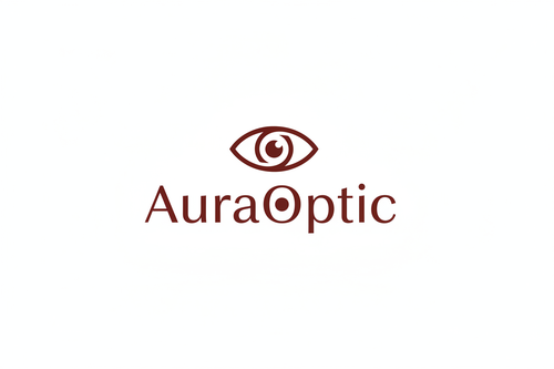AuraOptic Logo White Background